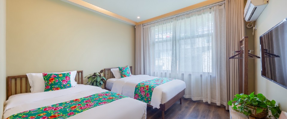 花筑·杭州浙西大峡谷枫香小院庭院民宿|白马崖景区店