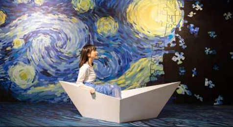 画游梵高沉浸式艺术馆