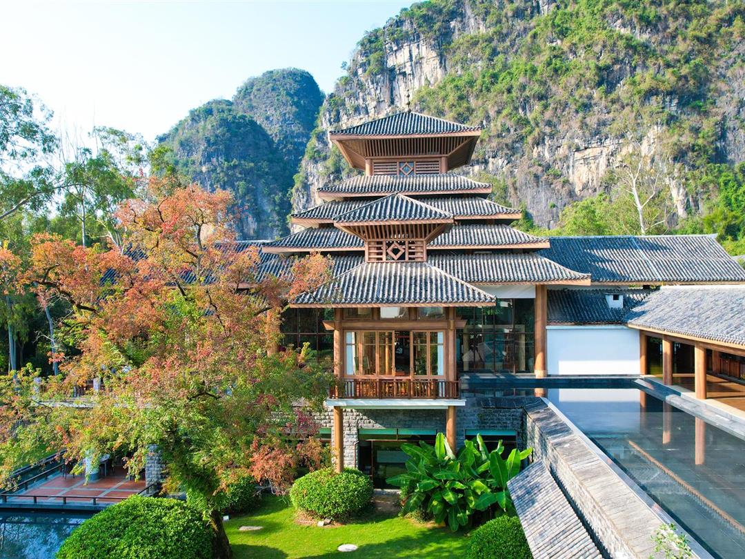 广悦华阳朔河畔度假酒店(十里画廊遇龙河店)（包房）