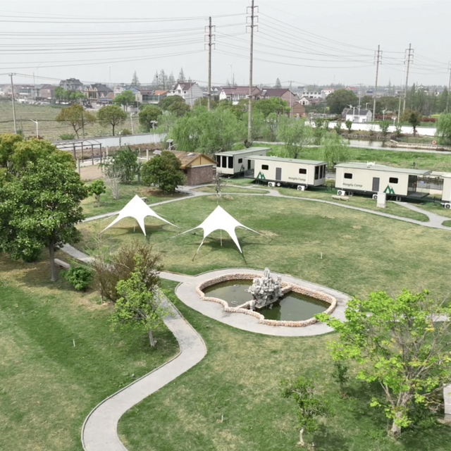 上海长兴岛禾庐花野营地