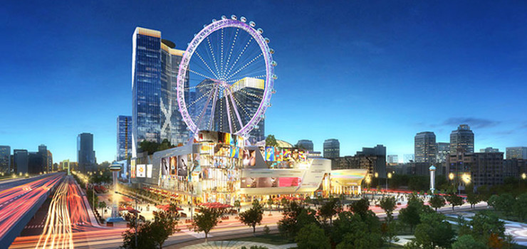 广东佛山金沙洲天空之眼摩天轮