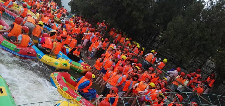 徐州贾汪督公山漂流